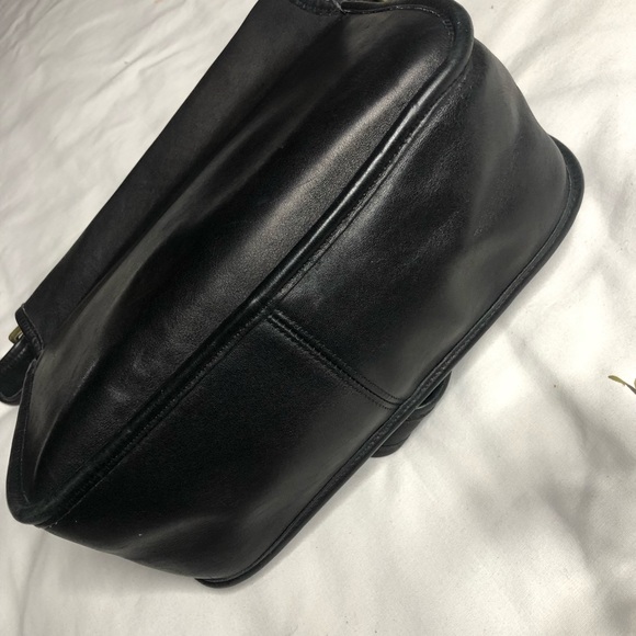 - Coach Patricia legacy saddle vintage shoulder cross body messenger black… - Picture 4 of 10